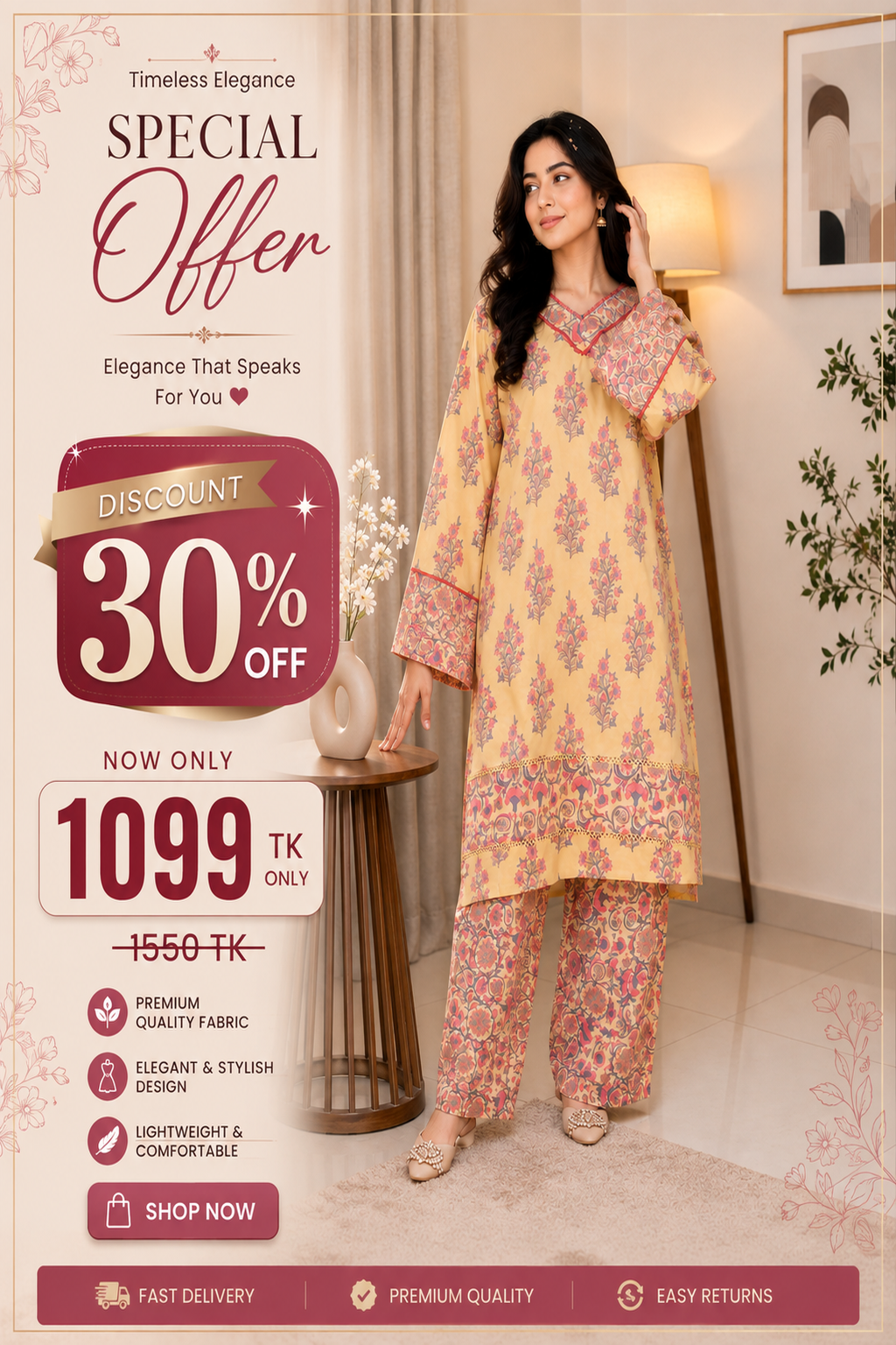 Premium Kurti Set